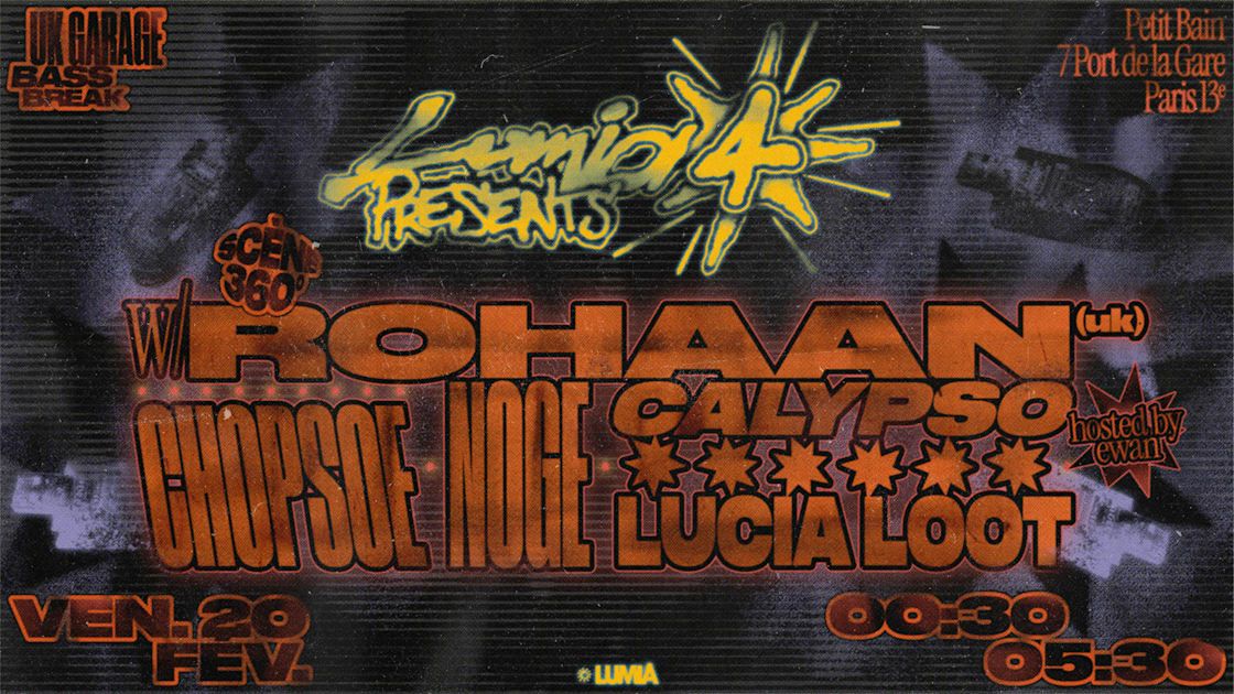 Lumia Presents #4 - Uk Garage, Bass, Break