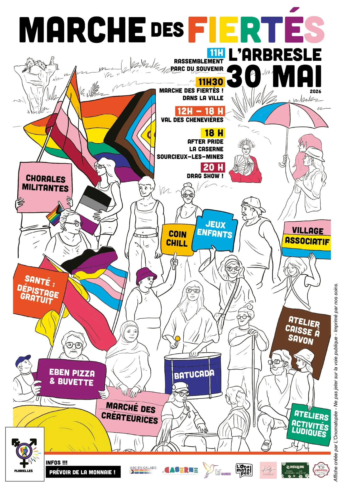 Marche des fiertés rurale de L'Arbresle 2026