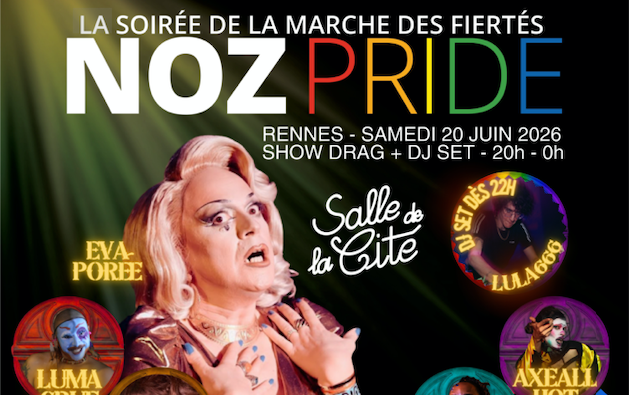 Noz Pride – Dragshow et Djset