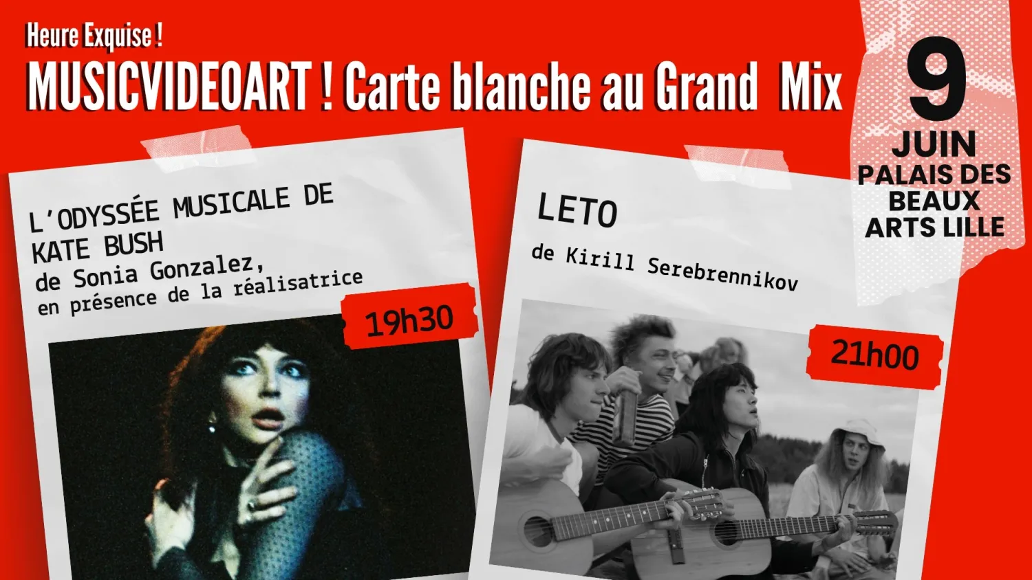 🎬 Projection MusicVideoArt ! Carte blanche au Grand Mix
