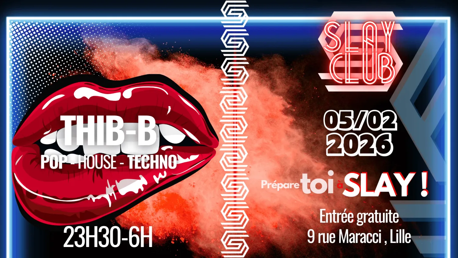 Slay Club : DJ THIB B 05/02