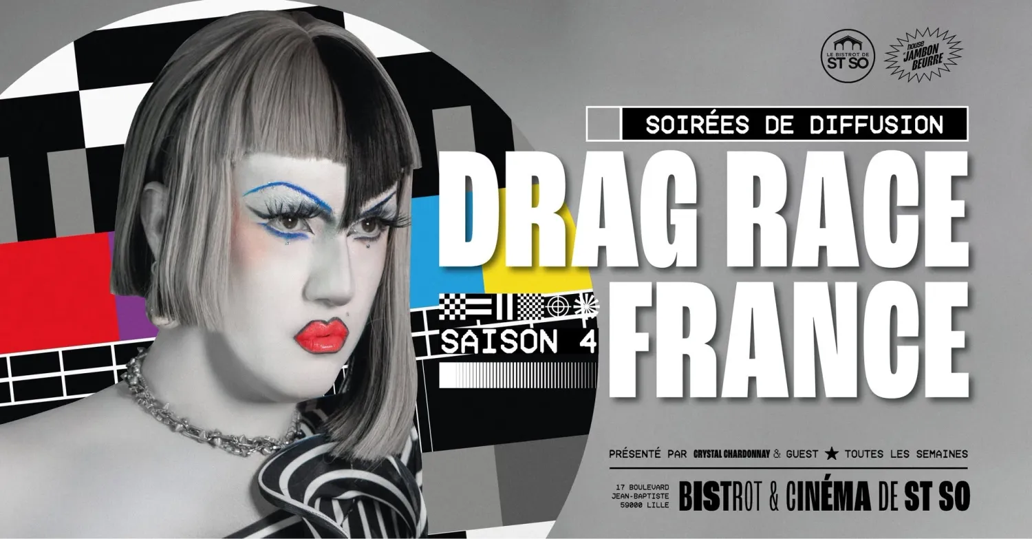 Diffusion DRAG RACE FRANCE saison 4 by la House of Jambon Beurre