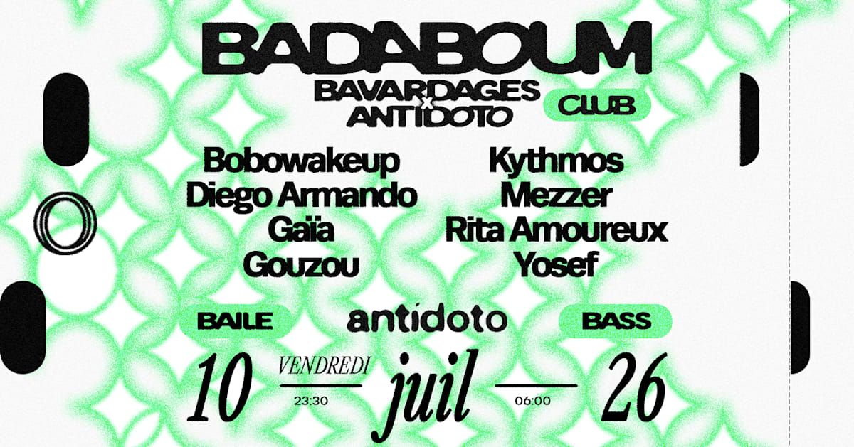 Club — Bavardages X Antidoto