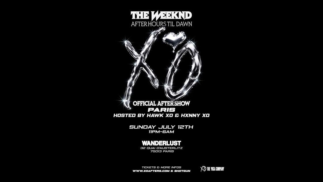 The Weeknd Aftershow - Sunday July 12th
