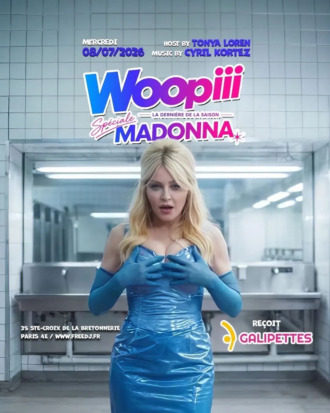 Woopiii MADONNA reçoit Galipettes