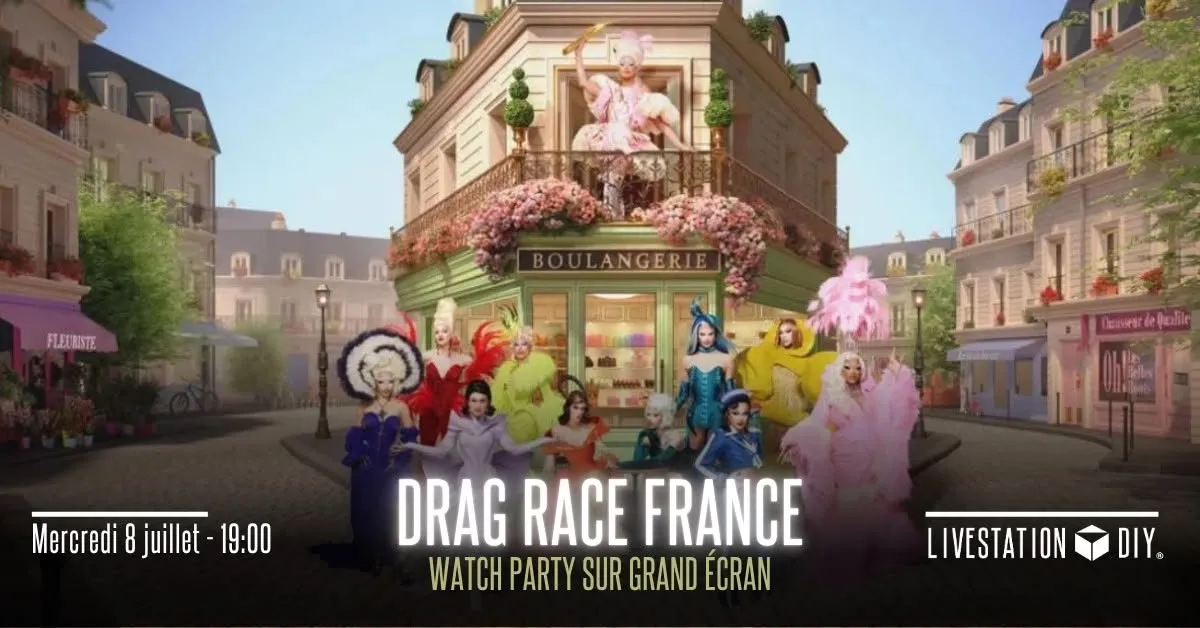 Drag Race France Saison 4 - Watch party épisode 1